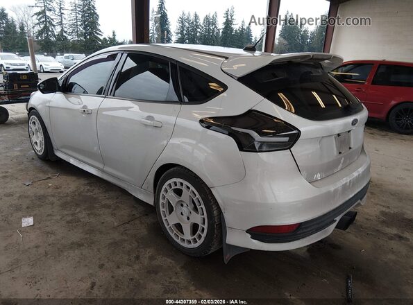 1FADP3L97JL283009 2018 FORD FOCUS ST Белый Задняя левая четверть