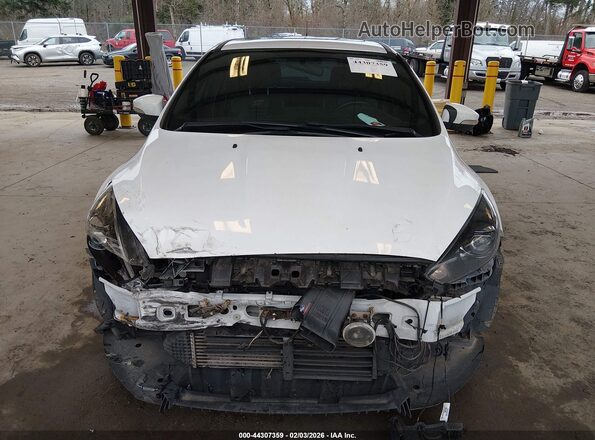 1FADP3L97JL283009 2018 FORD FOCUS ST Белый Вид задней части салона
