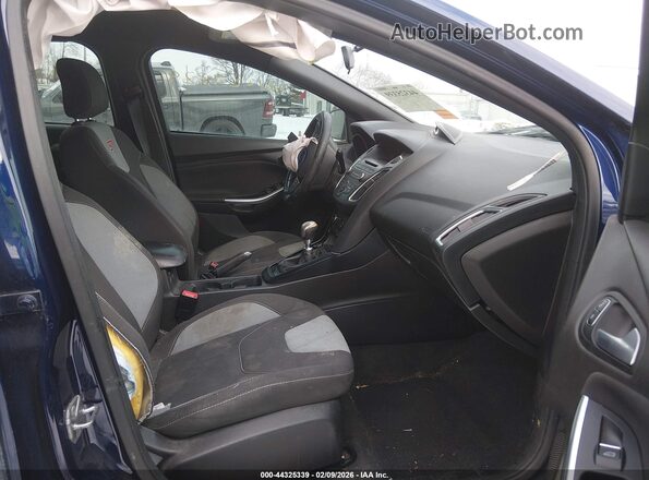 1FADP3L98GL252196 2016 FORD FOCUS ST Blue Vista interior delantera