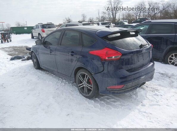 1FADP3L98GL252196 2016 FORD FOCUS ST Blue Trasero izquierdo