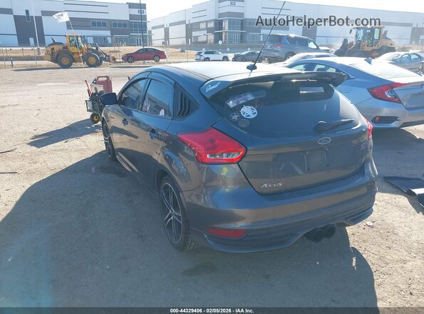 1FADP3L98HL219250 2017 FORD FOCUS ST Серый Задняя левая четверть