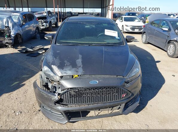 1FADP3L98HL219250 2017 FORD FOCUS ST Серый Вид щитка приборов