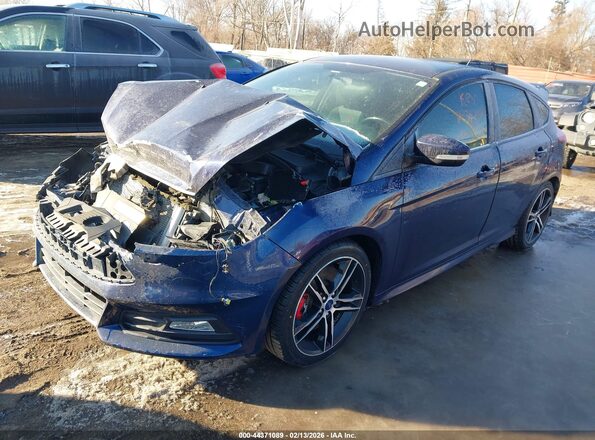 1FADP3L99HL340840 2017 FORD FOCUS ST Фиолетовый Передняя левая четверть