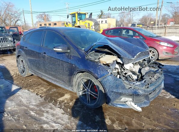 1FADP3L99HL340840 2017 FORD FOCUS ST Фиолетовый Передняя правая четверть