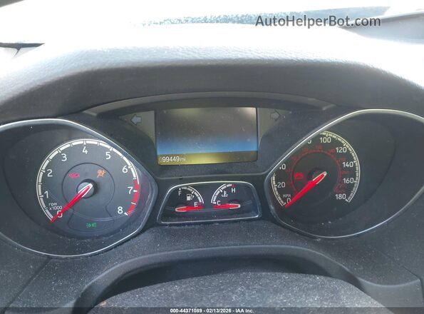 1FADP3L99HL340840 2017 FORD FOCUS ST Фиолетовый Вид задних сидений