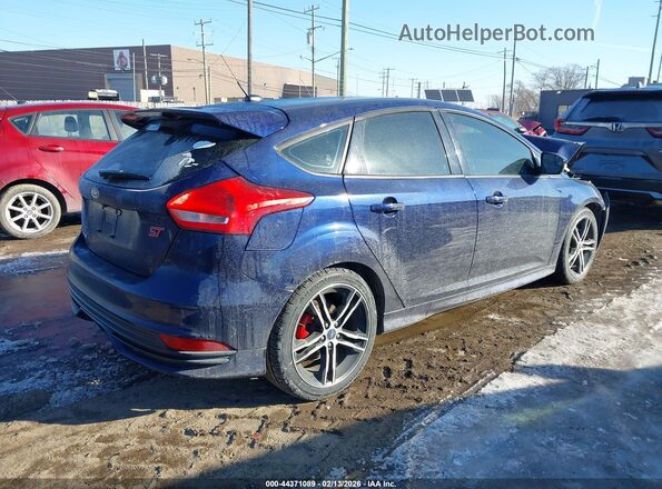 1FADP3L99HL340840 2017 FORD FOCUS ST Фиолетовый Задняя правая четверть