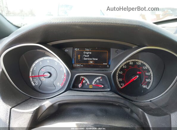 1FADP3L9XJL247265 2018 FORD FOCUS ST Gray Widok tylnych siedzeń
