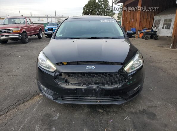 1FADP3N21JL314562 2018 FORD FOCUS Черный Вид спереди