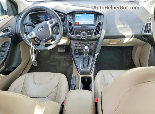 1FADP3R49HL314735 2017 FORD FOCUS White Вид панелі приладів