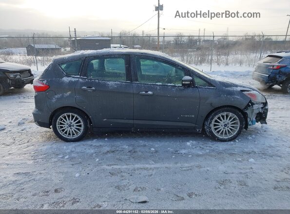 1FADP5AU9GL107316 2016 FORD C-MAX HYBRID Серый Вид задней части салона