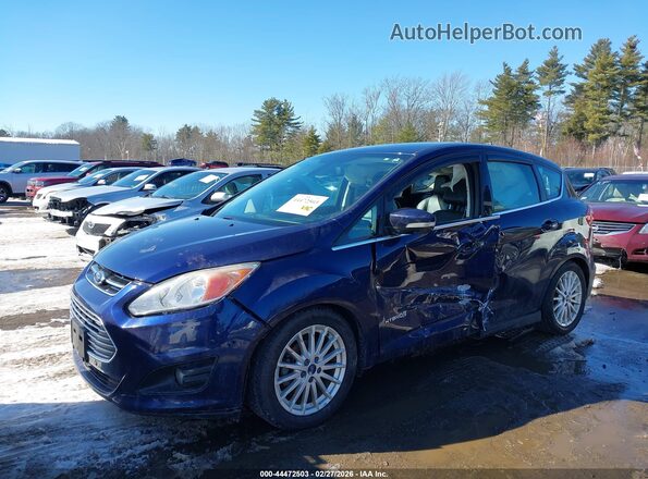 1FADP5BU1GL101461 2016 FORD C-MAX HYBRID Blue Przód lewy
