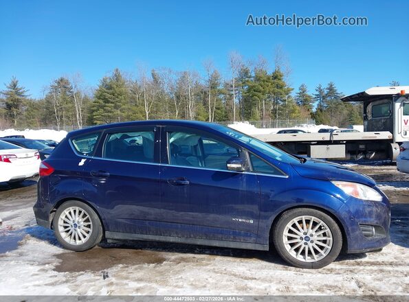 1FADP5BU1GL101461 2016 FORD C-MAX HYBRID Blue Widok zestawu wskaźników