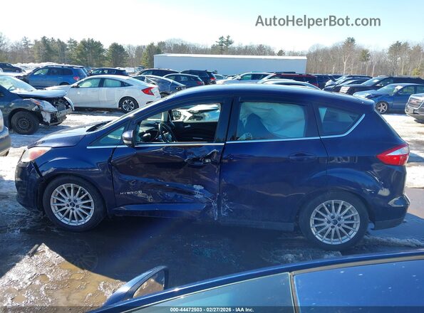 1FADP5BU1GL101461 2016 FORD C-MAX HYBRID Blue Widok wnętrza z tyłu