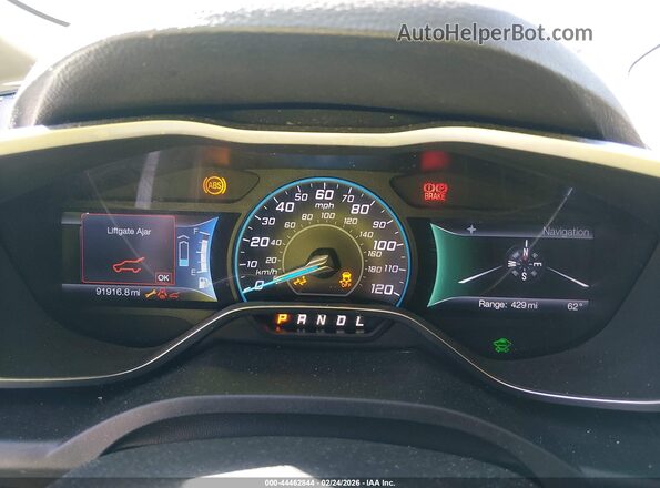 1FADP5BU7GL106390 2016 FORD C-MAX HYBRID Серебряный Вид задних сидений