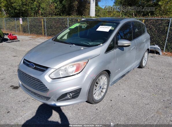 1FADP5BU7GL106390 2016 FORD C-MAX HYBRID Серебряный Передняя левая четверть