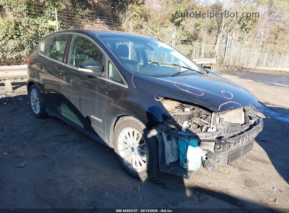 1FADP5BU9GL109534 2016 FORD C-MAX HYBRID Черный Передняя правая четверть