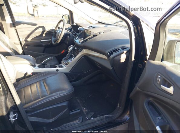1FADP5BU9GL109534 2016 FORD C-MAX HYBRID Черный Вид салона спереди