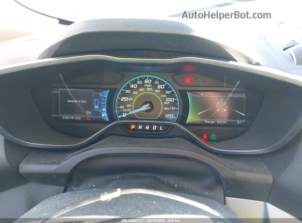 1FADP5BU9GL109534 2016 FORD C-MAX HYBRID Черный Вид задних сидений