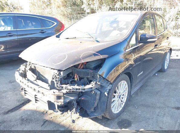 1FADP5BU9GL109534 2016 FORD C-MAX HYBRID Черный Передняя левая четверть