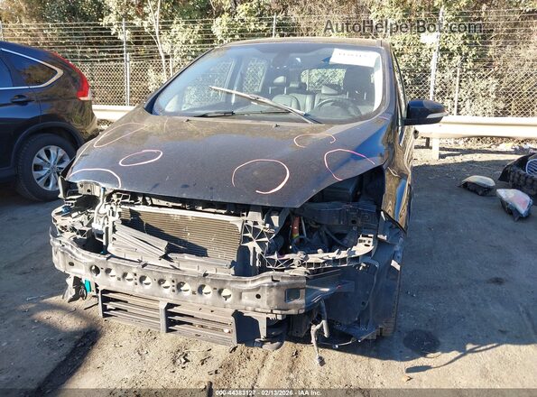 1FADP5BU9GL109534 2016 FORD C-MAX HYBRID Черный Вид задней части салона