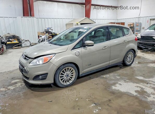 1FADP5CU2GL104206 2016 FORD C-MAX Золотой Передняя левая четверть