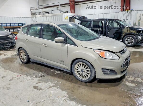 1FADP5CU2GL104206 2016 FORD C-MAX Золотой Передняя правая четверть