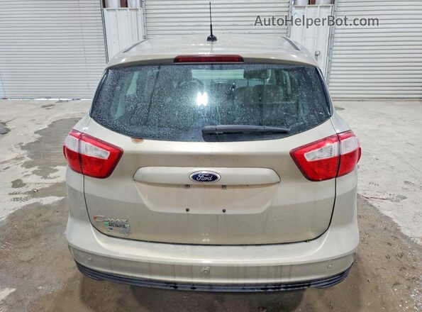 1FADP5CU2GL104206 2016 FORD C-MAX Золотой Вид сзади