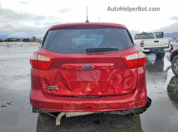 1FADP5CU4GL101954 2016 FORD C-MAX Красный Вид сзади