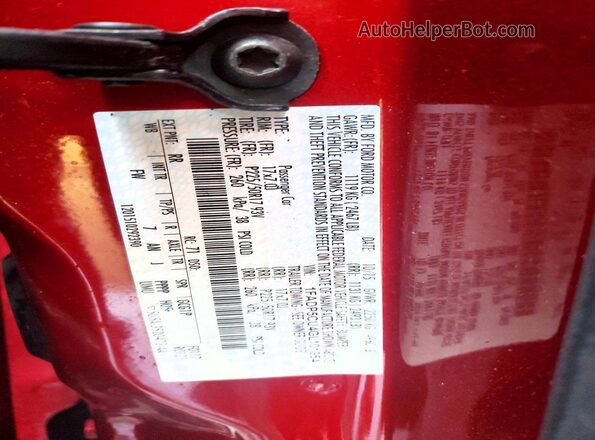 1FADP5CU4GL101954 2016 FORD C-MAX Красный Вид подкапотного пространства