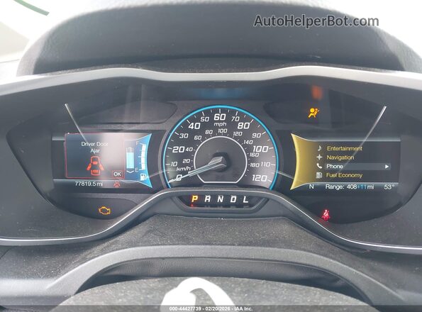 1FADP5CU5GL118990 2016 FORD C-MAX ENERGI Серый Вид задних сидений
