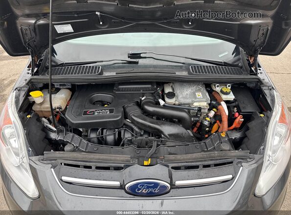 1FADP5CU6GL107173 2016 FORD C-MAX ENERGI Gray Widok z tyłu