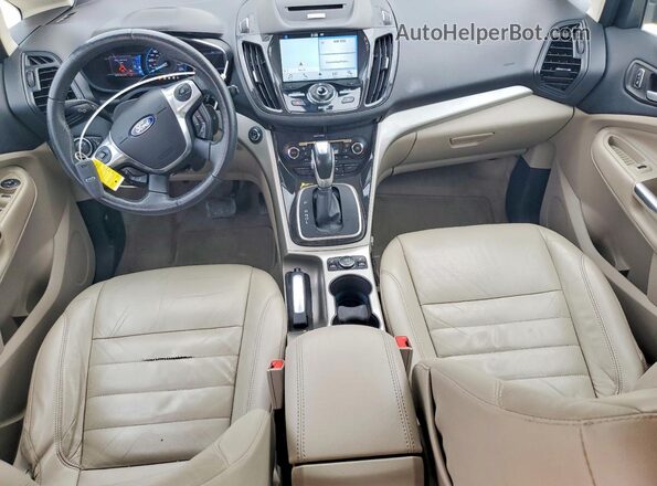 1FADP5CU7GL100183 2016 FORD C-MAX Gray Widok deski rozdzielczej