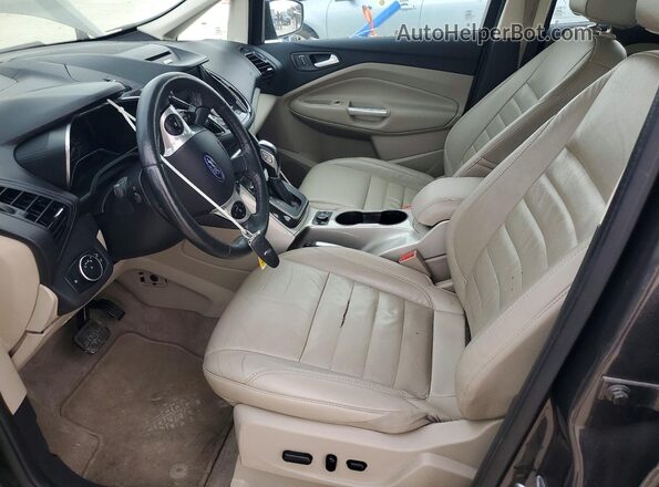 1FADP5CU7GL100183 2016 FORD C-MAX Gray Widok wnętrza z przodu