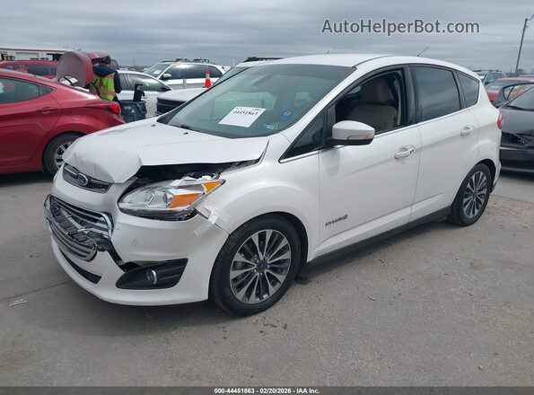 1FADP5DU0HL112305 2017 FORD C-MAX HYBRID White Przód lewy