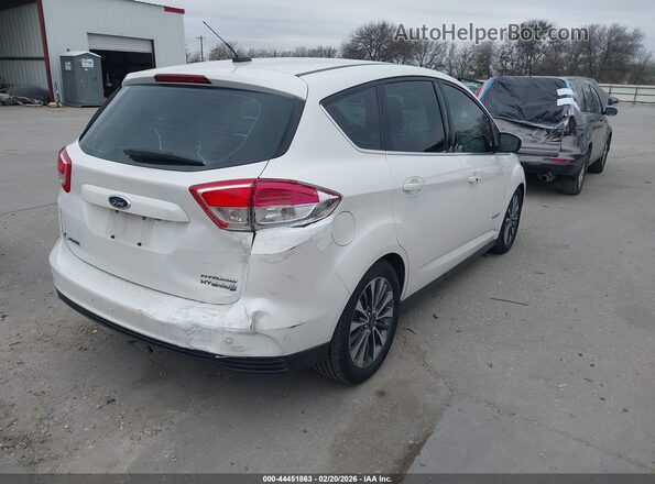 1FADP5DU0HL112305 2017 FORD C-MAX HYBRID White Tył prawy