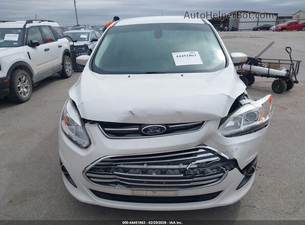 1FADP5DU0HL112305 2017 FORD C-MAX HYBRID White Widok zestawu wskaźników