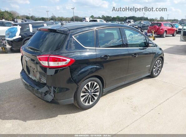 1FADP5DU4HL106944 2017 FORD C-MAX HYBRID Черный Задняя правая четверть