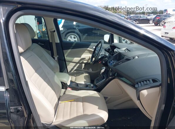 1FADP5DU4HL106944 2017 FORD C-MAX HYBRID Черный Вид салона спереди