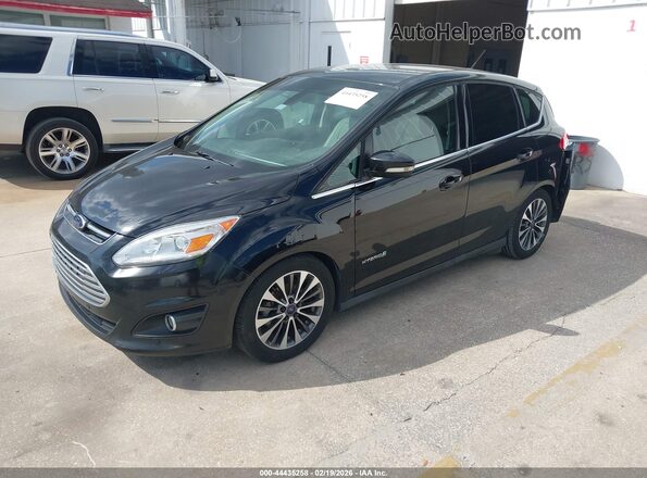 1FADP5DU4HL106944 2017 FORD C-MAX HYBRID Черный Передняя левая четверть