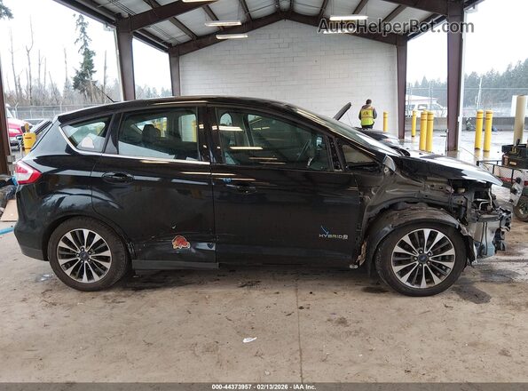 1FADP5DU4HL117328 2017 FORD C-MAX HYBRID Черный Панорамный вид салона 360°