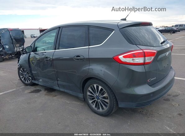 1FADP5DU4JL101507 2018 FORD C-MAX HYBRID Серый Задняя левая четверть