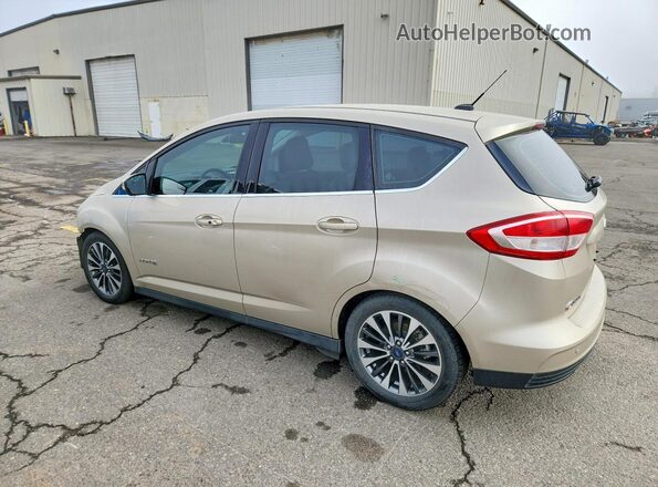1FADP5DU6JL105607 2018 FORD C-MAX Кремовый Задняя левая четверть