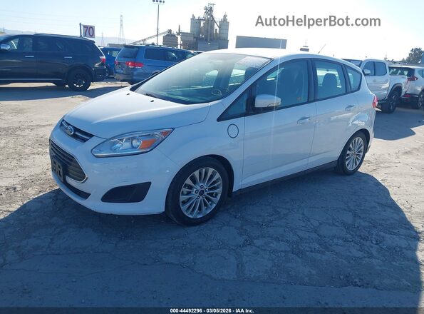 1FADP5EU1HL112554 2017 FORD C-MAX ENERGI Белый Передняя левая четверть