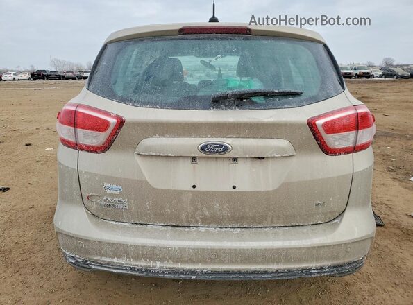 1FADP5EU4HL108594 2017 FORD C-MAX Желто-коричневый Вид сзади