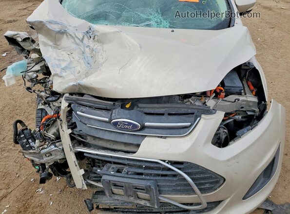 1FADP5EU4HL108594 2017 FORD C-MAX Желто-коричневый Вид задней части салона