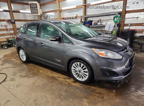 1FADP5EU5HL101220 2017 FORD C-MAX Серый Передняя правая четверть