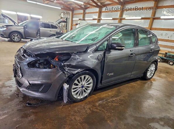 1FADP5EU5HL101220 2017 FORD C-MAX Серый Передняя левая четверть
