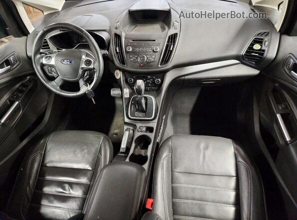1FADP5EU5HL101220 2017 FORD C-MAX Серый Вид панели приборов