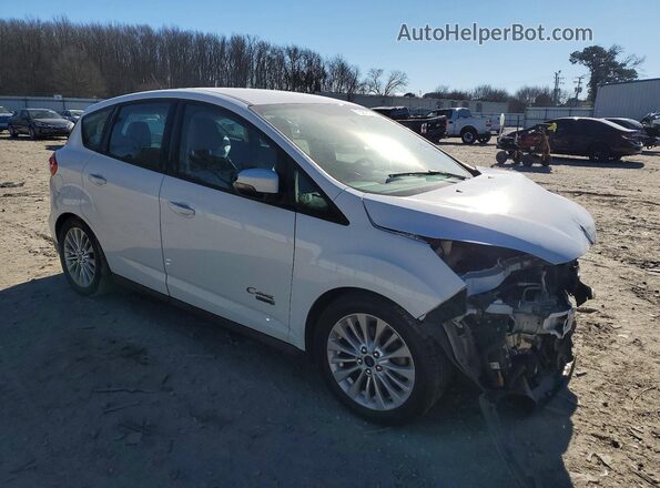 1FADP5EU7HL114972 2017 FORD C-MAX Белый Передняя правая четверть