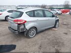 2017 Ford C-max Energi Se Silver vin: 1FADP5EU9HL108669